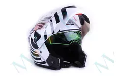 Шолом трансформер  VIRTUE MD-903 size M зебра