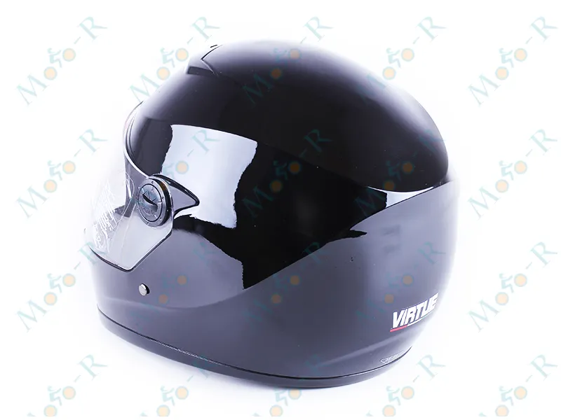 Фото 3 - Шолом мотоциклетний інтеграл MD-101B VIRTUE (чорний, size L/M)