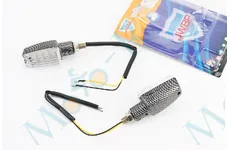 Поворот діодний LED ПРЯМОКУТНИК КАРБОН