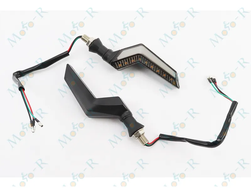 Фото 2 - Поворот диодный на гибкой ножке + габарит белый LED ИЗГИБ 