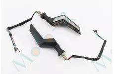 Поворот діодний на гнучкій ніжці + габарит білий LED ВИГИБ 
