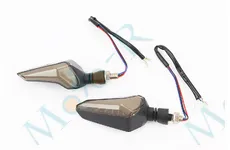 Поворот діодний на гнучкій ніжці + стоп сигнал/габарит LED ІЗГІБ малий