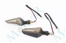 Поворот діодний на гнучкій ніжці + стоп сигнал/габарит LED ІЗГІБ малий