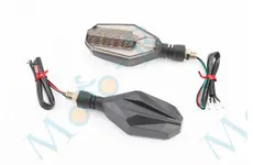 Поворот діодний на гнучкій ніжці + стоп сигнал/габарит LED РОМБ