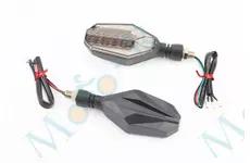 Поворот діодний на гнучкій ніжці + стоп сигнал/габарит LED РОМБ