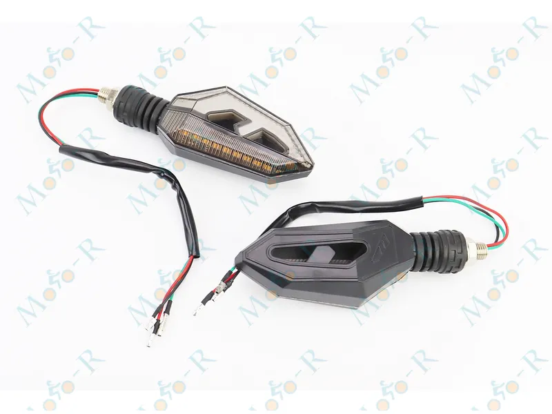 Фото 2 - Поворот диодный на гибкой ножке + стоп сигнал/габарит LED СТРЕЛА тип 1