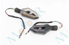 Поворот диодный на гибкой ножке + стоп сигнал/габарит LED СТРЕЛА тип 1