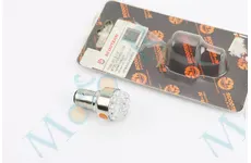Лампа 19-діодна LED стопа двоконтактна S25 Жовтий