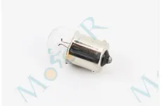 Лампа повороту (біла з цоколем) 12V/10W G18 BA15s