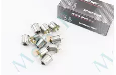 Лампа повороту (біла з цоколем) 12V/10W G18 BA15S к-кт 10шт