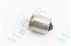 Лампа повороту (біла з цоколем) 12V/5W G18 BA15s