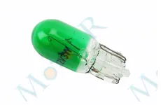 Лампа повороту (зелена без цоколя) 12V/3W T10