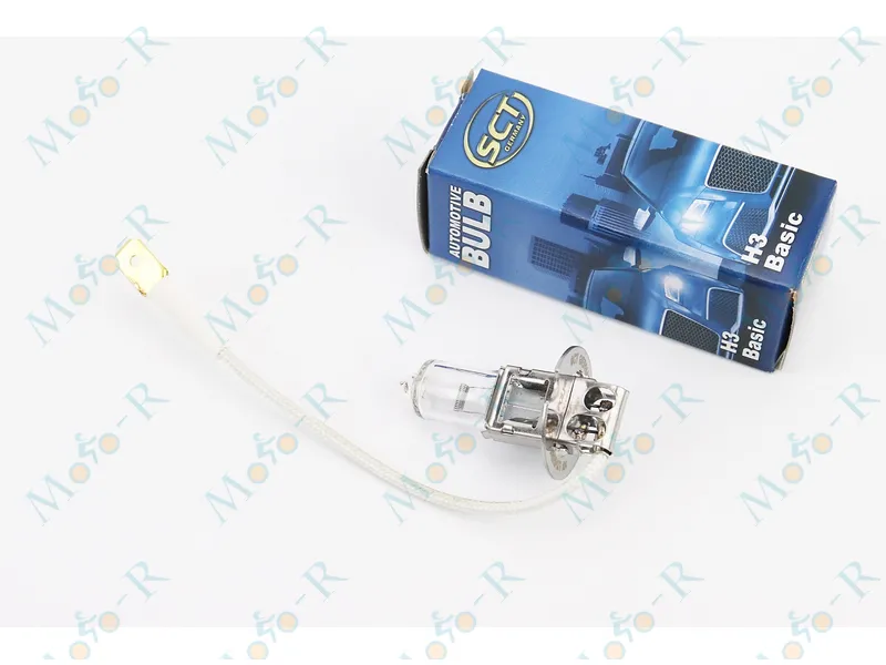 Фото 2 - Лампа фары H3 12V 55W галогенная Basic
