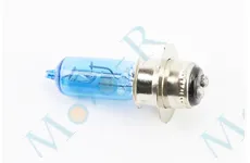 Лампа фари P15D-25-1 12V 18/18W синя