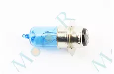 Лампа фари P15D-25-1 12V 35/35W синя