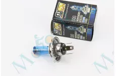 Лампа фари галоген H4 P43T 12V 60/55W Super White