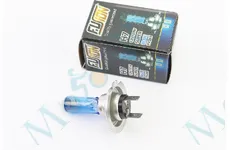 Лампа фари галоген H7 12V 100W PX26D Super White