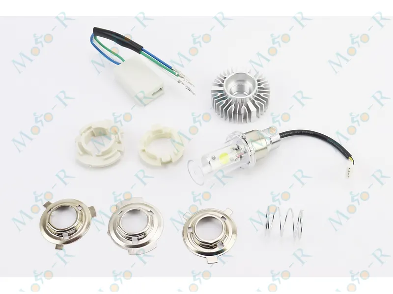Фото 2 - Лампа фары диодная LED-2 SUPER универсальная (к-кт разных креплений), с стабилизатором