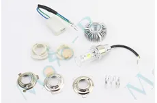 Лампа фари діодна LED-2 SUPER універсальна (к-кт різних кріплень)