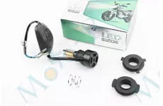 Лампа фари діодна LED-3 SUPER універсальна (к-кт різних кріплень)