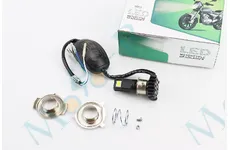 Лампа фари діодна LED-3 SUPER універсальна (к-кт різних кріплень)