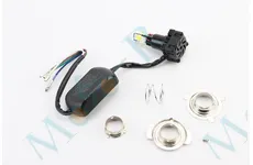 Лампа фари діодна LED-4 SUPER універсальна (к-кт різних кріплень)