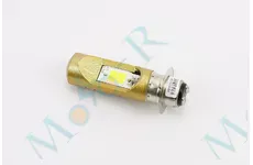 Лампа фари діодна P15D-25-1 - LED-2 (жовта)
