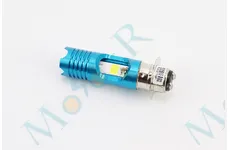 Лампа фари діодна P15D-25-1 - LED-2+1 синє підсвічування (синє)