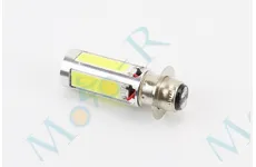 Лампа фари діодна P15D-25-1 - LED-4+1(лінза)