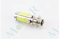 Лампа фари діодна P15D-25-1 - LED-4+1(лінза)