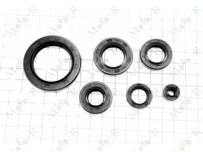 Фото 2 - Сальники двигателя  CG 125/CG250(34х50х7, 20х34х7,16х28х7,14х28х7,14х22х5, 6.5х14.5х7)