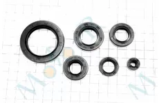Сальники двигуна CG 125/CG250 (34х50х7, 20х34х7,16х28х7,14х28х7,14х22х5, 6.5х14.5х7)