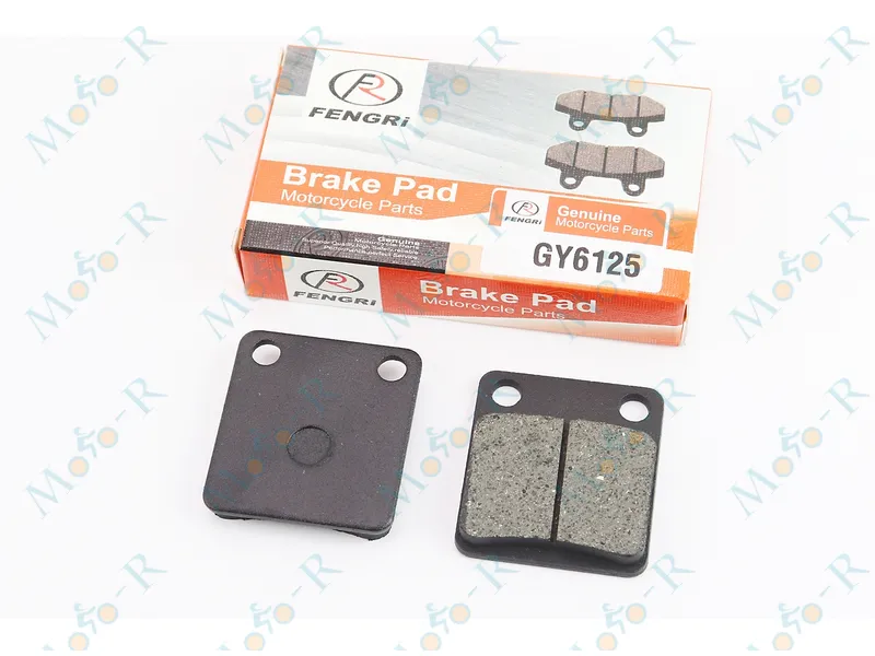 Фото 2 - Тормозные колодки (дисковые) Honda DI050/Tact 50; DAELIM GZ50; SYM- Orbit 50; KYMCO- MXU 400 к-кт 2шт чёрные