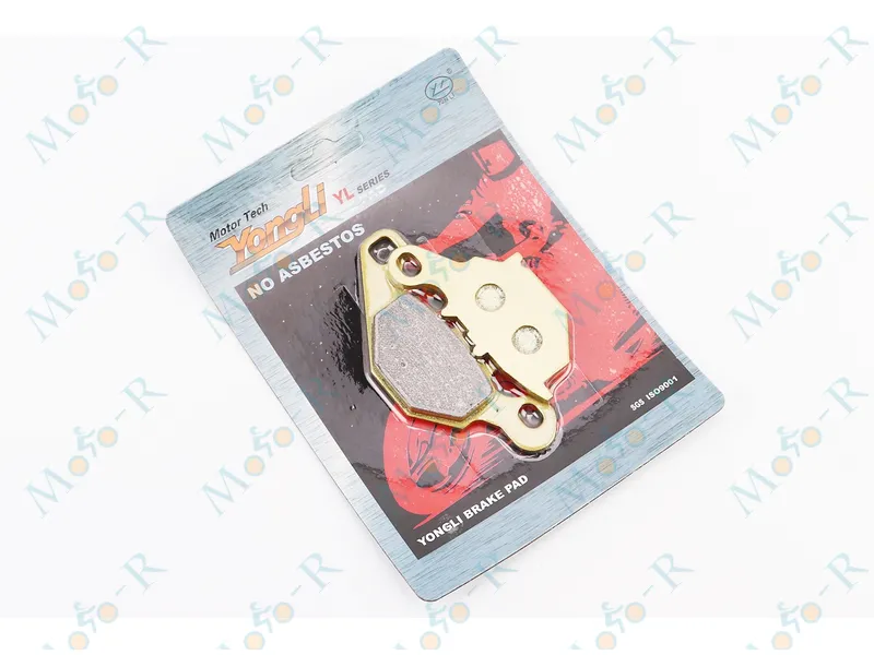 Фото 2 - Тормозные колодки (дисковые) Suzuki AD100/RM 80/RM 85/DR-Z 125; KAWASAKI KLX 125L/KMX 125 к-кт желтые