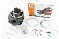 Циліндр к-кт (цпг) Honda DIO ZX/AF34 50cc-40мм (палець 12мм) жовта коробка (AF35 DIO ZX; AF48 LEAD) SEE
