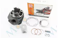 Циліндр к-кт (цпг) Honda DIO ZX/AF34 50cc-40мм (палець 12мм) жовта коробка (AF35 DIO ZX; AF48 LEAD) SEE