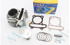 Циліндр к-кт (цпг) 4Т 125cc-52,4мм (палець 15мм) ТАТА