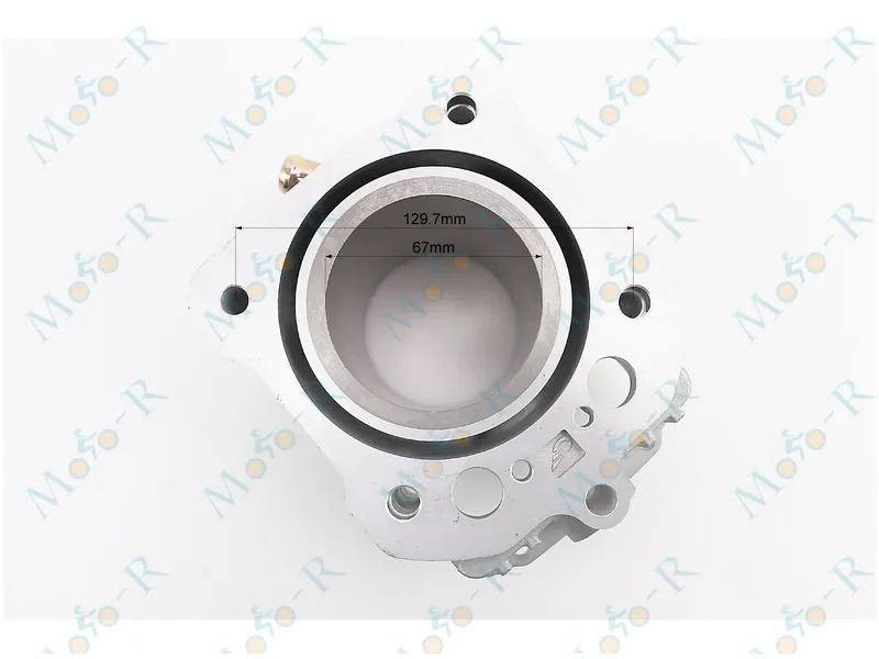 Фото 6 - CG250-OHV Цилиндр к-кт (цпг) 250cc - 67мм - водяное охлаждение (высота цилиндра 79/111мм) (палец 16мм)