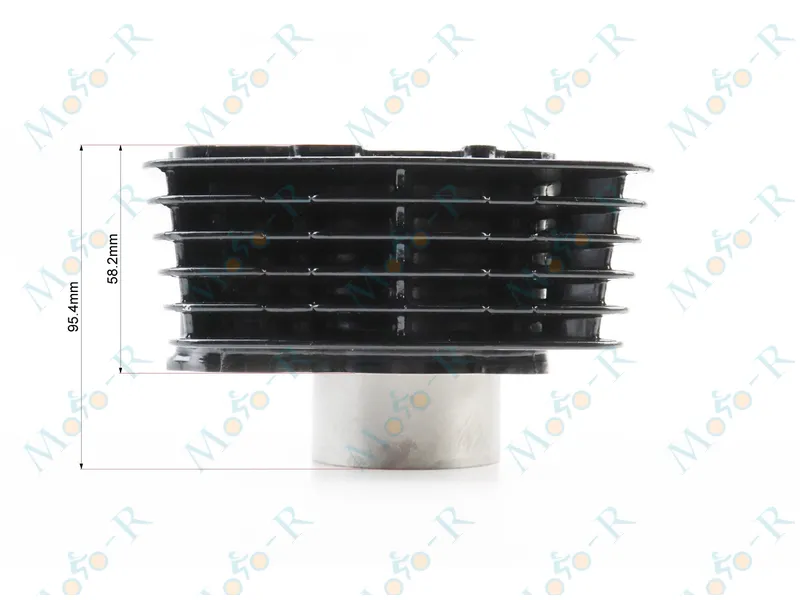 Фото 6 - BOXER BM/ВМX 150cc Цилиндр к-кт (цпг) 150cc-56мм (палец 14мм) 