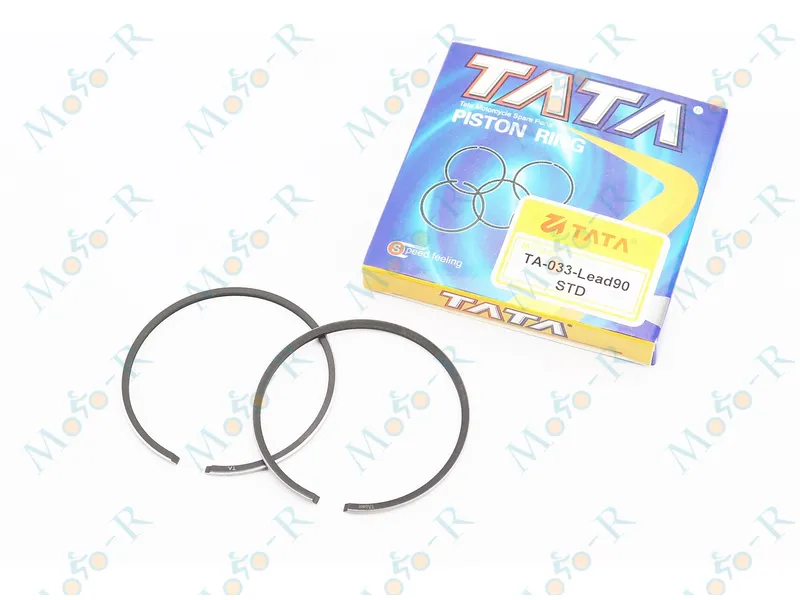 Фото 2 - Кольца поршневые Honda LEAD90 48мм STD (замки верхние) TATA