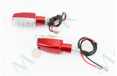 Поворот діодний LED ПРЯМОКУТНИК ЧЕРВОНИЙ, 2шт