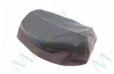 Чохол сидіння Honda DIO TACT AF24 (еластичний, міцний матеріал) чорний/коричневий