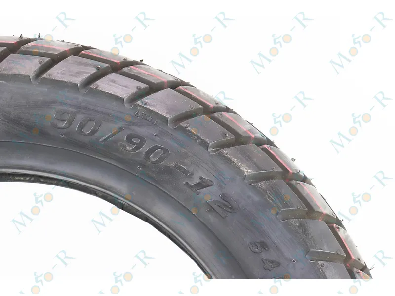 Фото 4 - Шина 90/90-12 бескамерная 9009 Mototech