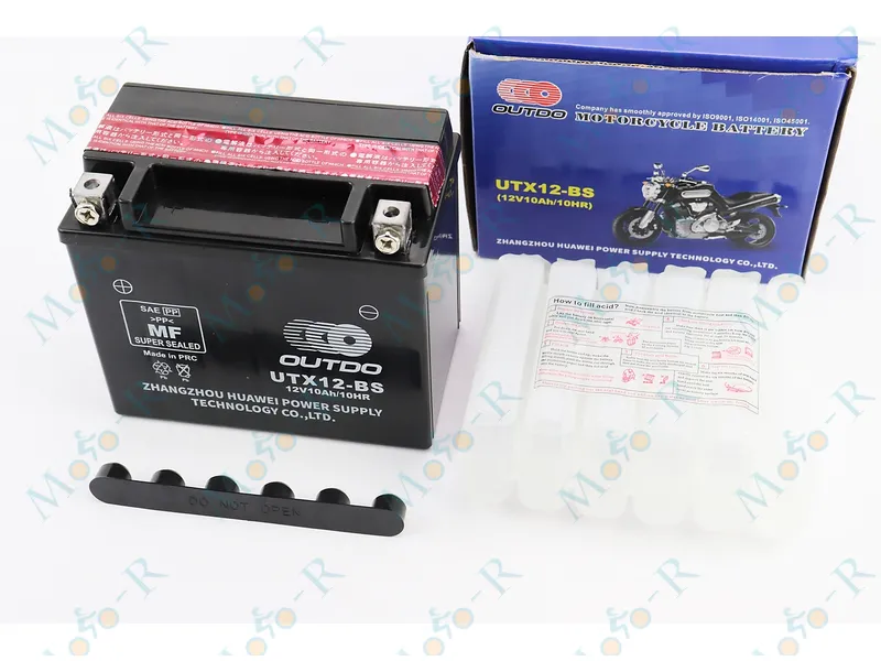 Фото 2 - Аккумулятор 12V10Аh UTX12-BS кислотный (L150*W87*H130mm) OUTDO