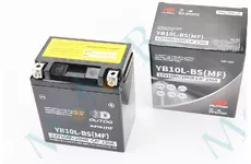  Акумулятор 12V10Аh YB10L-BS кислотний (L135*W90*H145mm) OUTDO