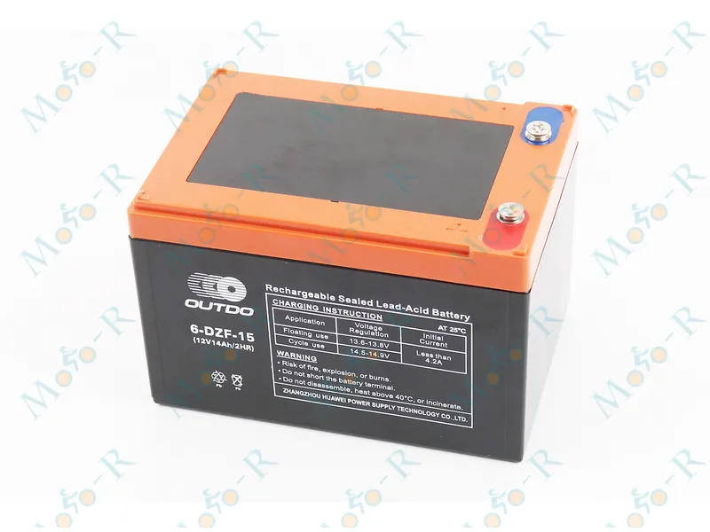 Фото 2 - Аккумулятор 12V14Ah 6DZF15 кислотный (L150*W101*H99mm) для ИБП, игрушек и др.