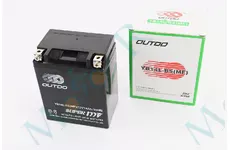 Акумулятор 12V14Аh YB14L-BS(MF) кислотний (L132*W88*H163mm) OUTDO