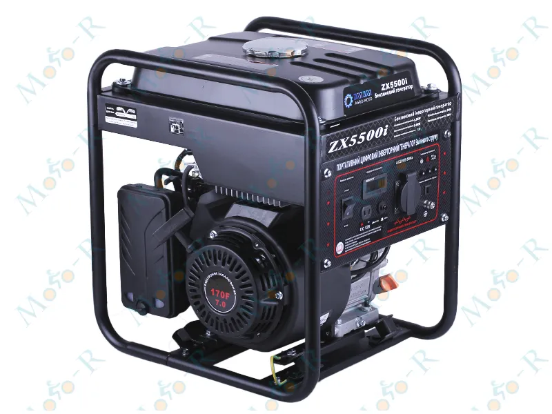 Фото 2 - Генератор інверторний бензиновий ТАТА ZX5500i 3.5/3.8 KW