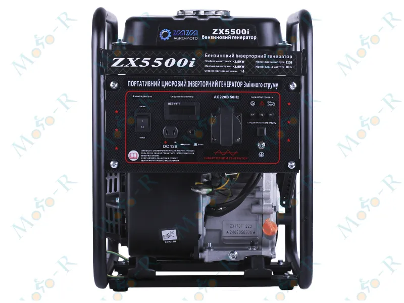 Фото 6 - Генератор інверторний бензиновий ТАТА ZX5500i 3.5/3.8 KW