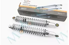  Амортизатор Мінськ задній 340mm*d50mm (втулка 12mm / втулка 12mm) регул., хром к-кт 2шт SDTW